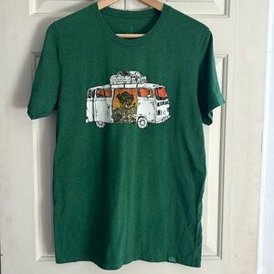 Joshua Tree National Park Tee Shirt. Green. Size M